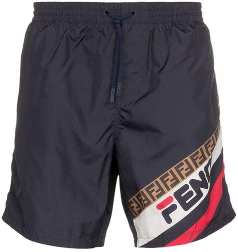 fendi jogging shorts fila|Fendi and FILA clothing.